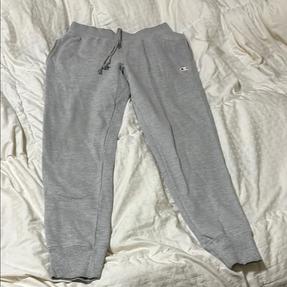 Champion Men's Heather Gray Sweatpants